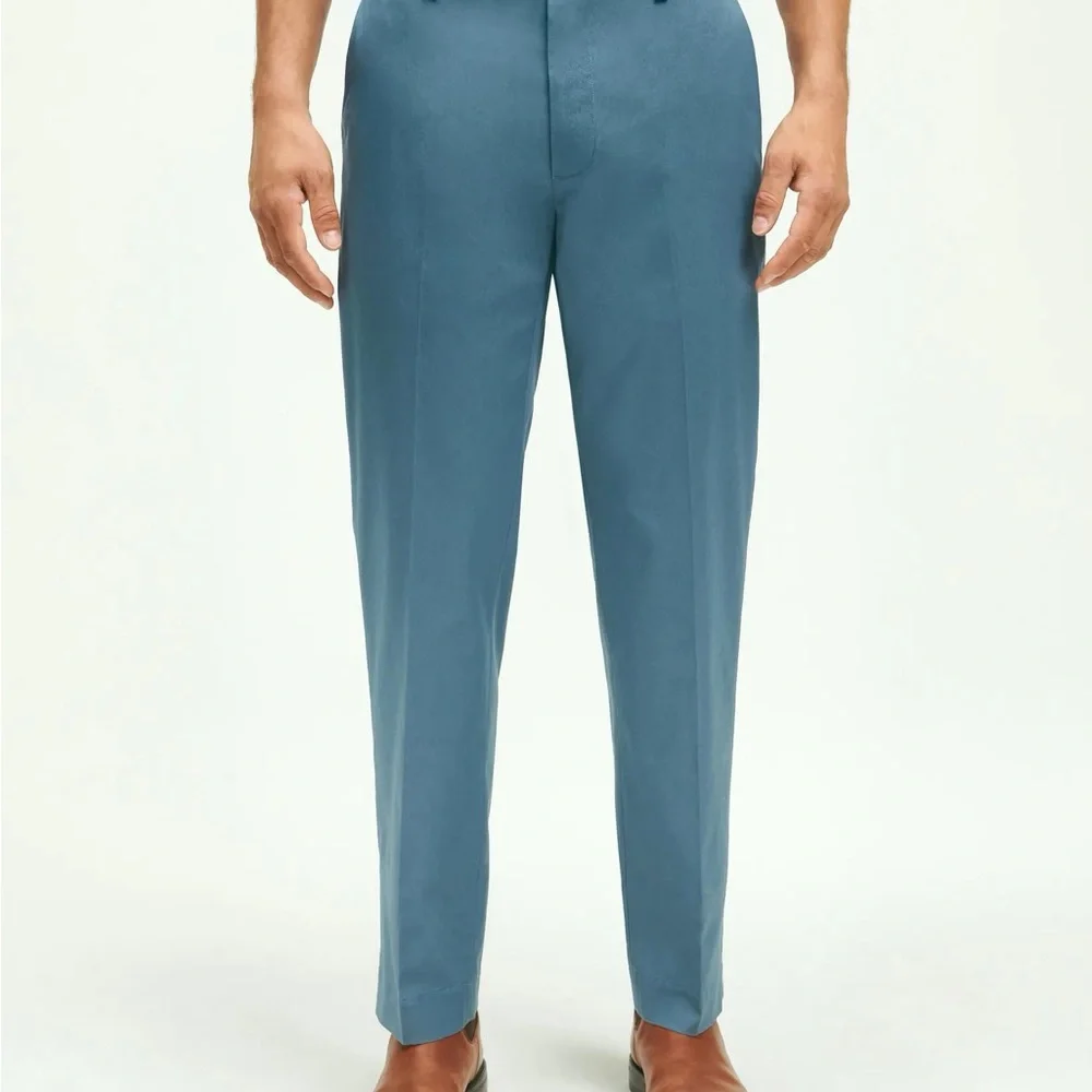 NWT BROOKS BROTHERS‎ CHINO PANTS BLUE 30x32